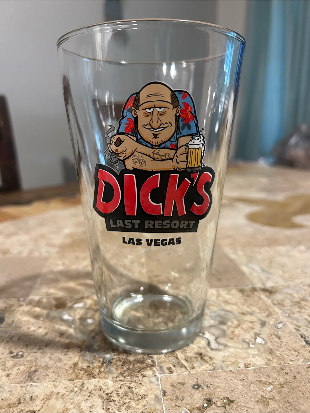 Dick’s Last Resort Las Vegas Souvenir Drinking Glass